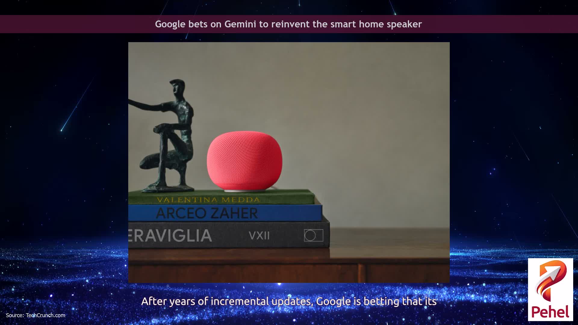 Google bets on Gemini to reinvent the smart home speaker