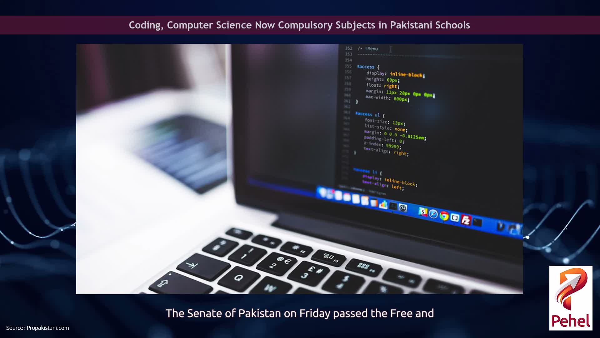 Coding, Computer Science Now Compulsory Subjects in Pakistani Schools