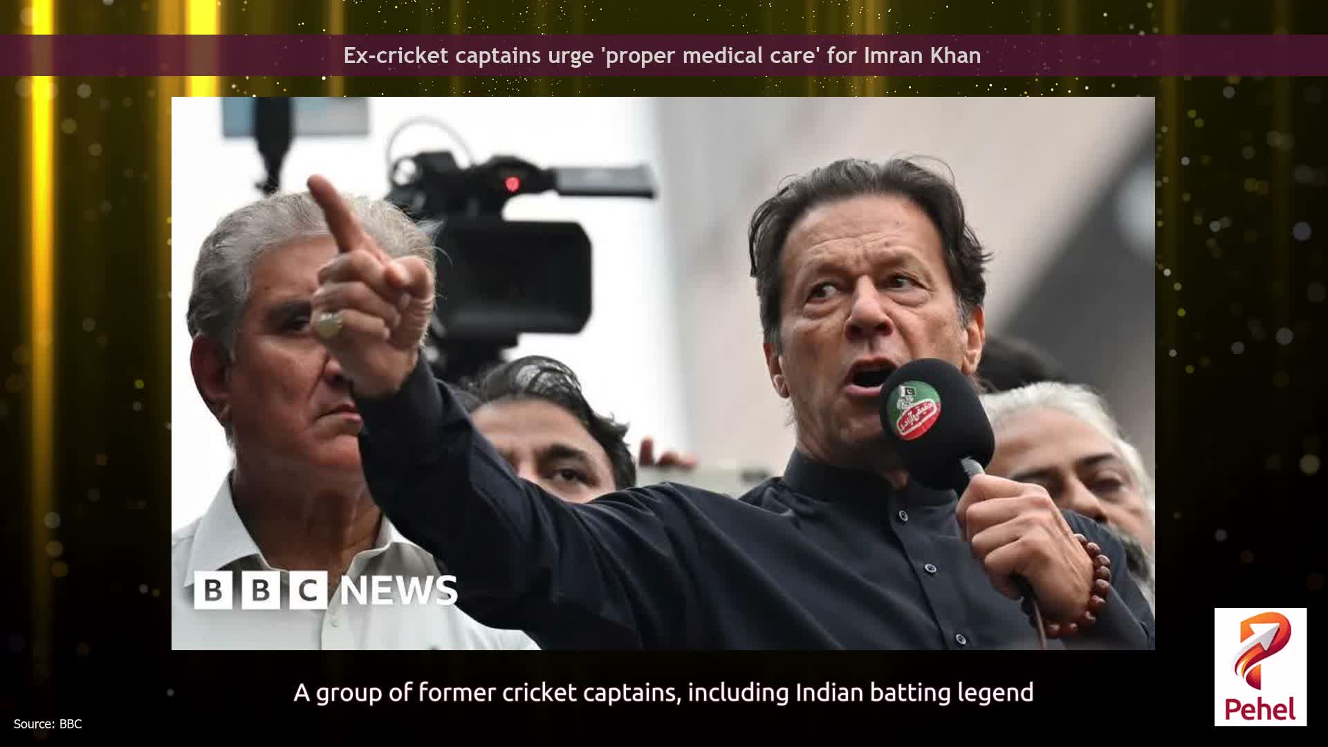 Ex-cricket captains urge 'proper medical care' for Imran Khan