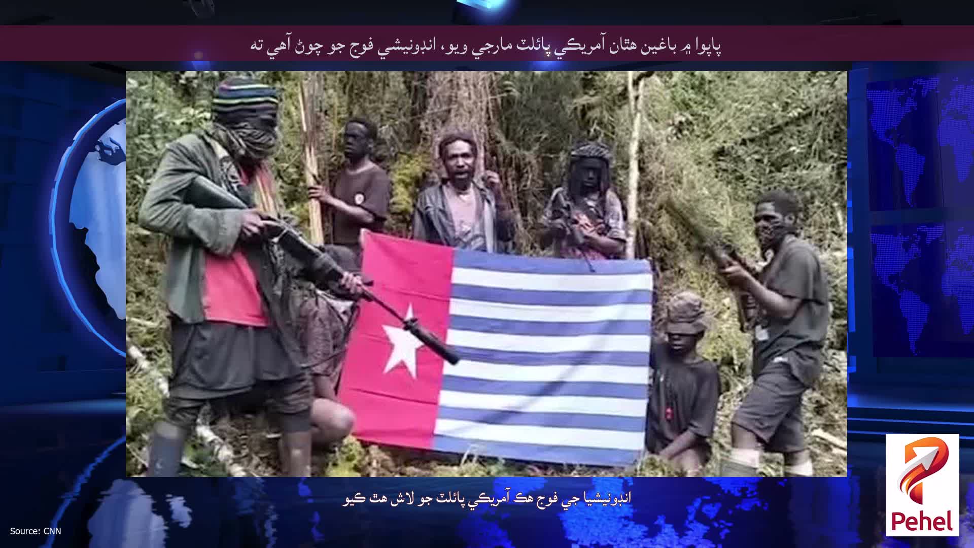 پاپوا ۾ باغين هٿان آمريڪي پائلٽ مارجي ويو، انڊونيشي فوج جو چوڻ آهي ته