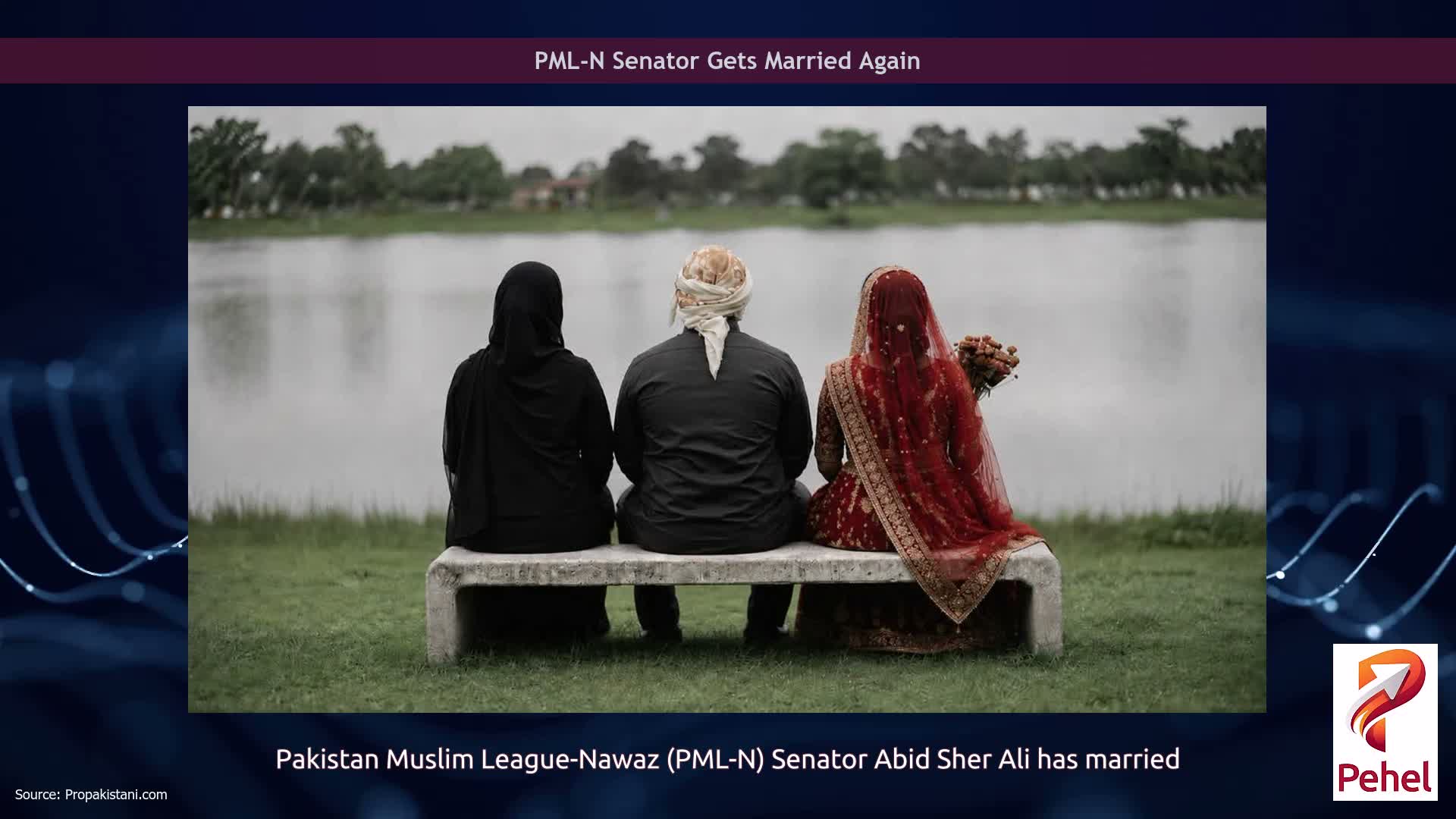 PML-N Senator Gets Married Again