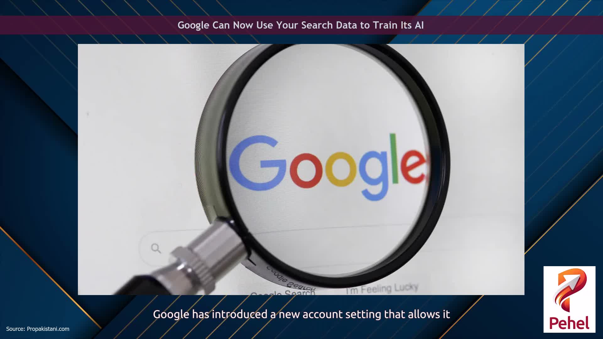 Google Can Now Use Your Search Data to Train Its AI
