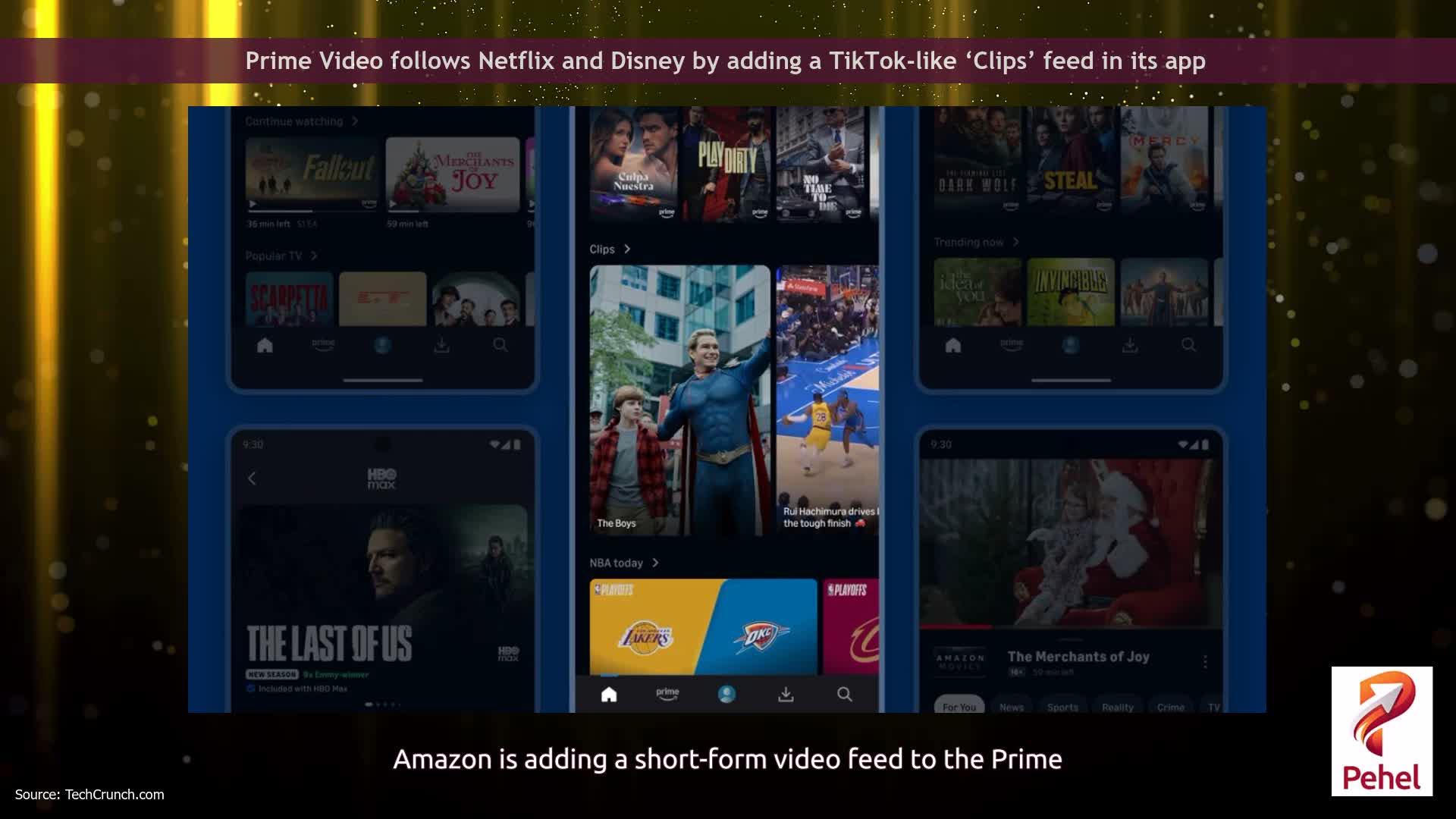 Prime Video follows Netflix and Disney by adding a TikTok-like ‘Clips’ feed in its app