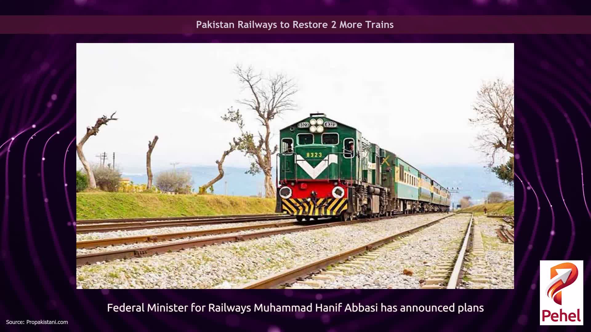 Pakistan Railways to Restore 2 More Trains