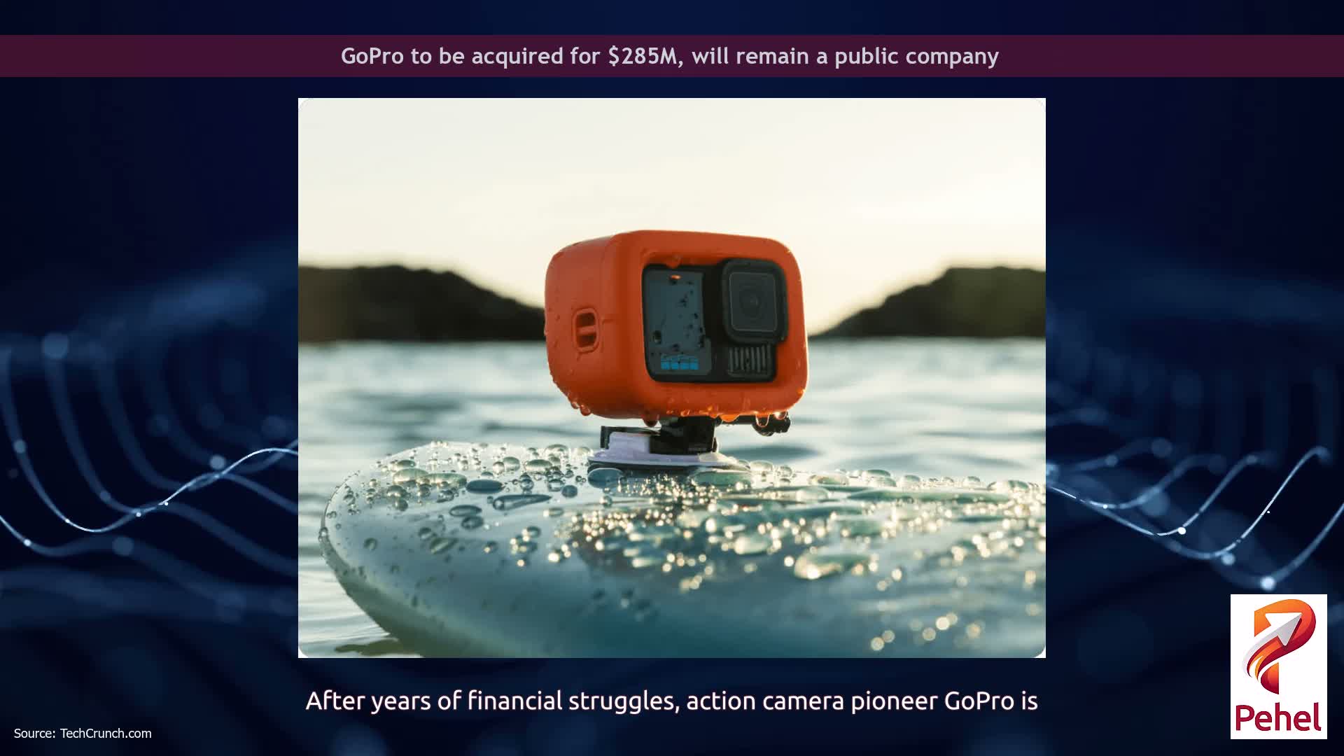 GoPro to be acquired for $285M, will remain a public company