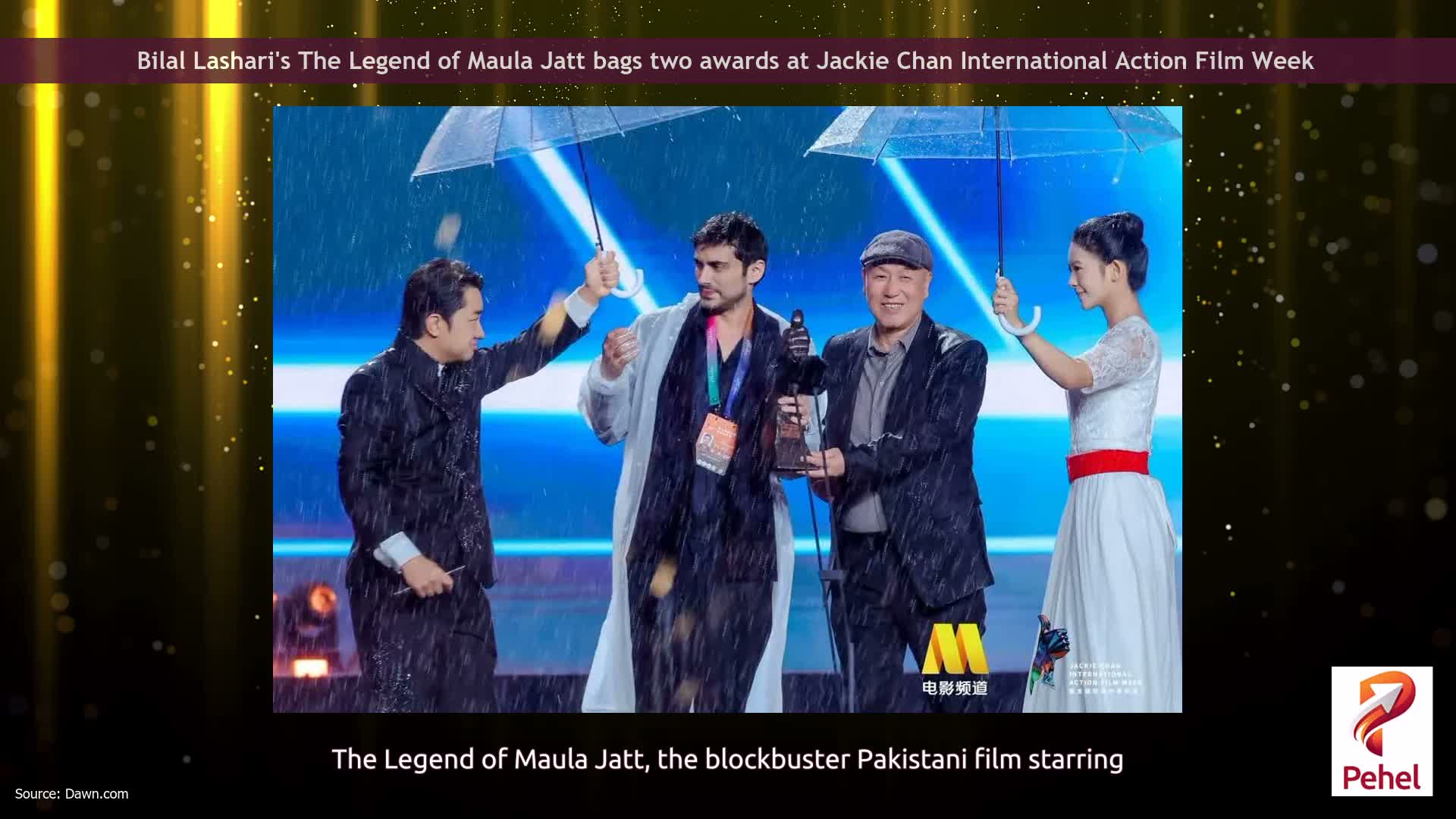 Bilal Lashari's The Legend of Maula Jatt bags two awards at Jackie Chan International Action Film Week