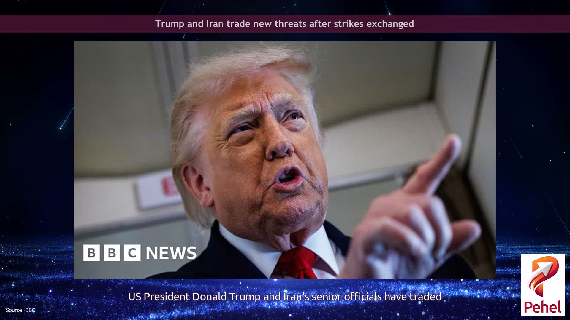 Trump and Iran trade new threats after strikes exchanged