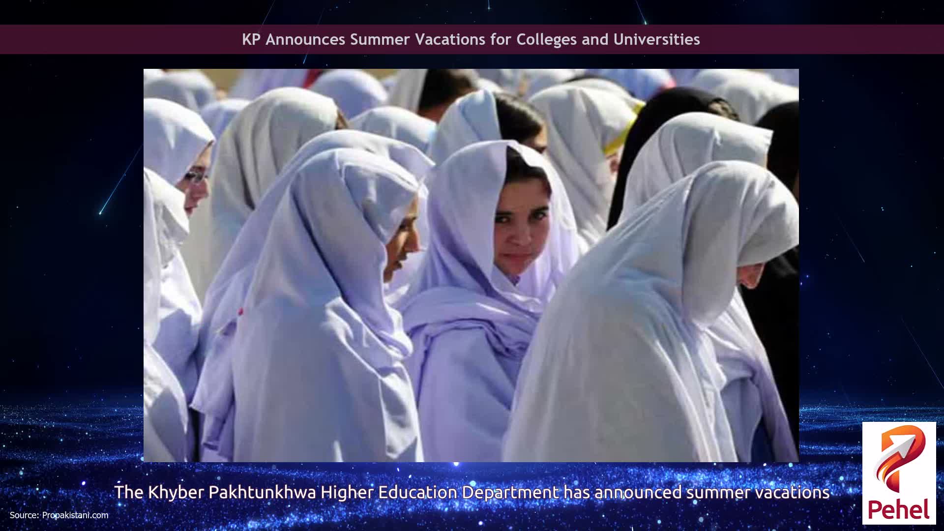 KP Announces Summer Vacations for Colleges and Universities