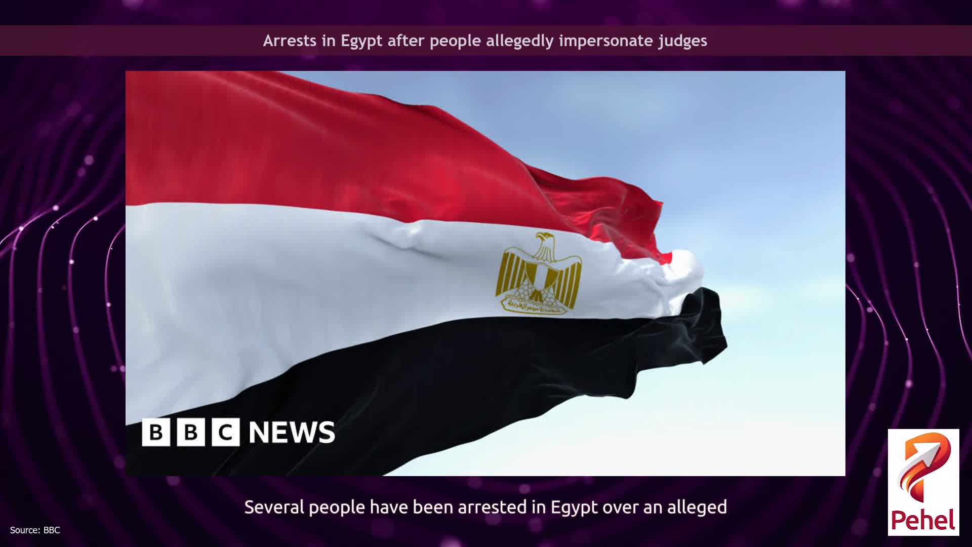 Arrests in Egypt after people allegedly impersonate judges