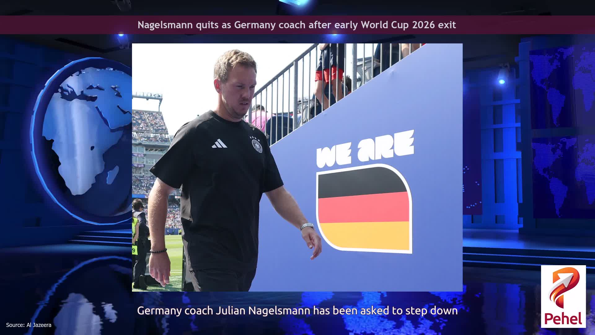 Nagelsmann quits as Germany coach after early World Cup 2026 exit