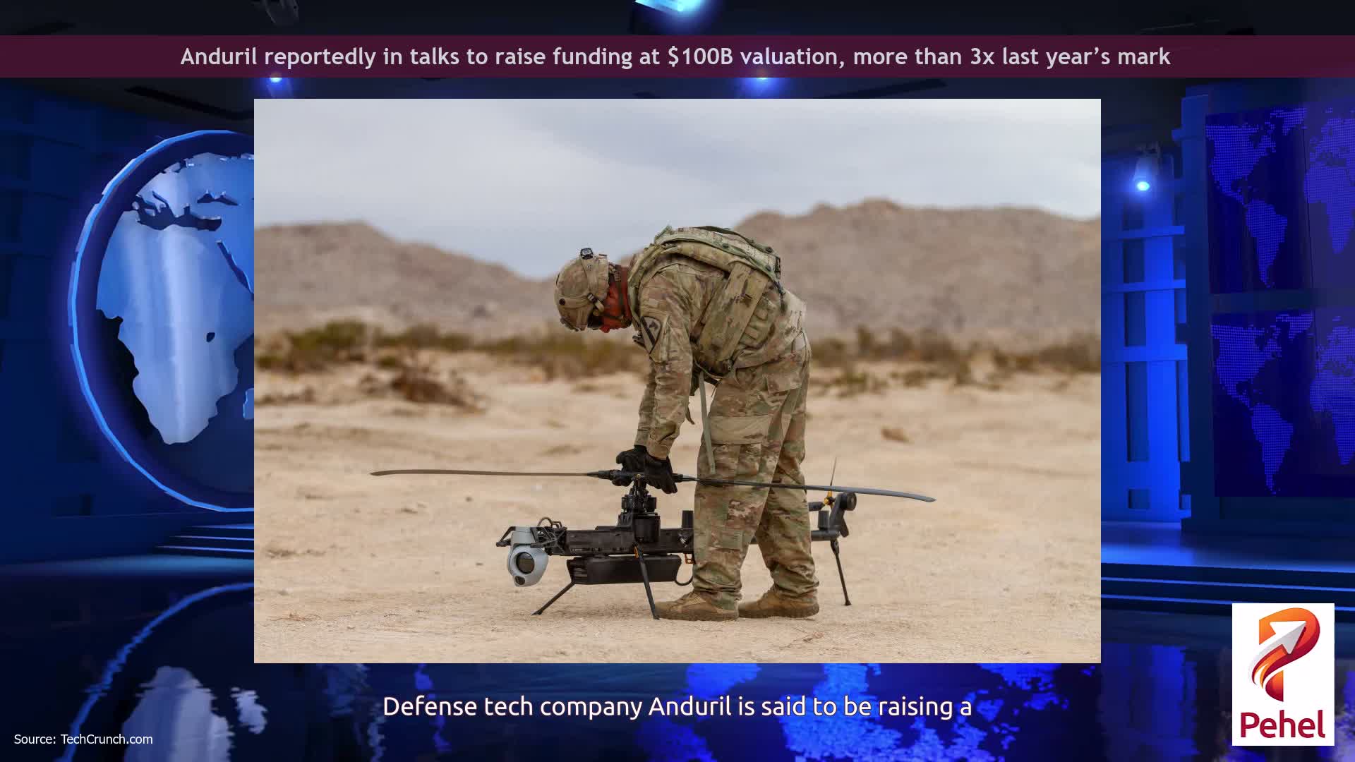 Anduril reportedly in talks to raise funding at $100B valuation, more than 3x last year’s mark
