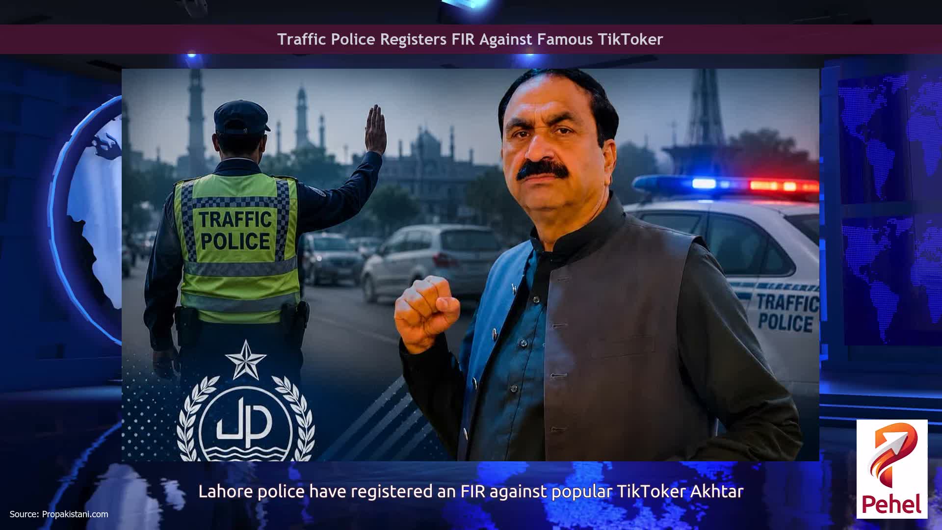 Traffic Police Registers FIR Against Famous TikToker