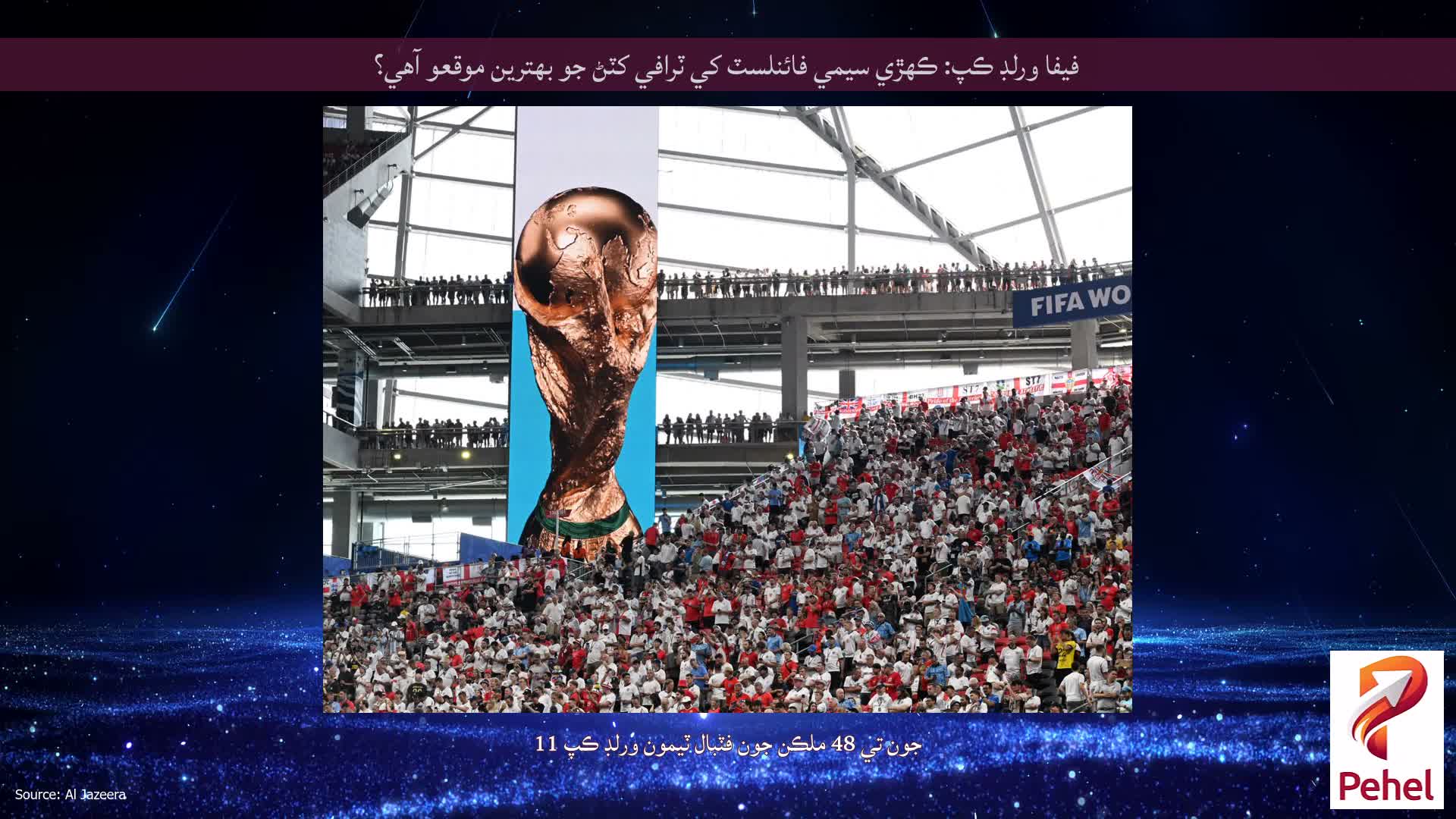 فيفا ورلڊ ڪپ: ڪهڙي سيمي فائنلسٽ کي ٽرافي کٽڻ جو بهترين موقعو آهي؟