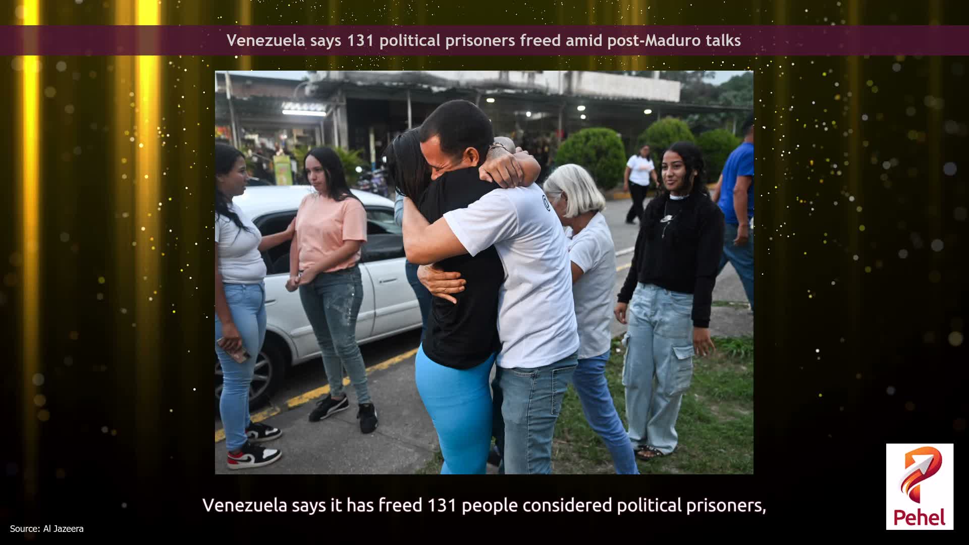 Venezuela says 131 political prisoners freed amid post-Maduro talks