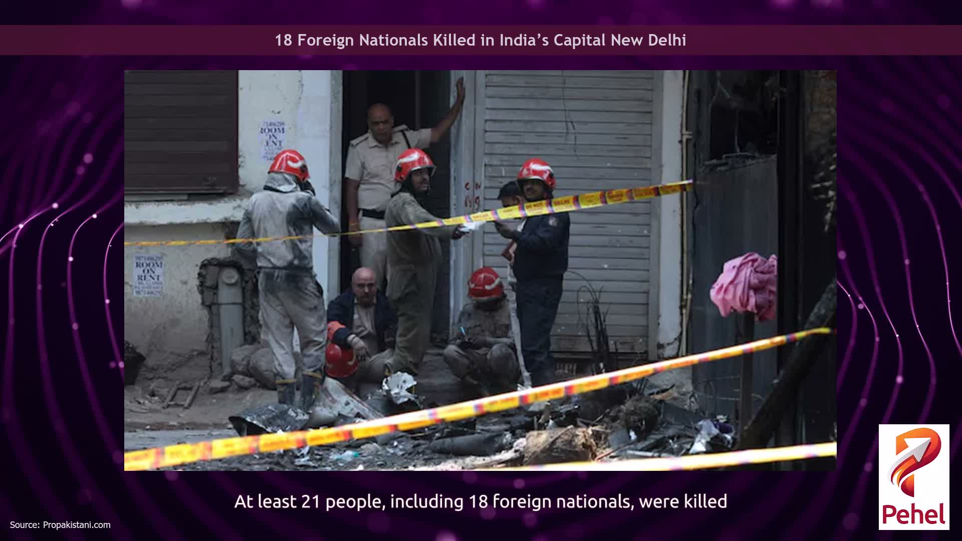 18 Foreign Nationals Killed in India’s Capital New Delhi