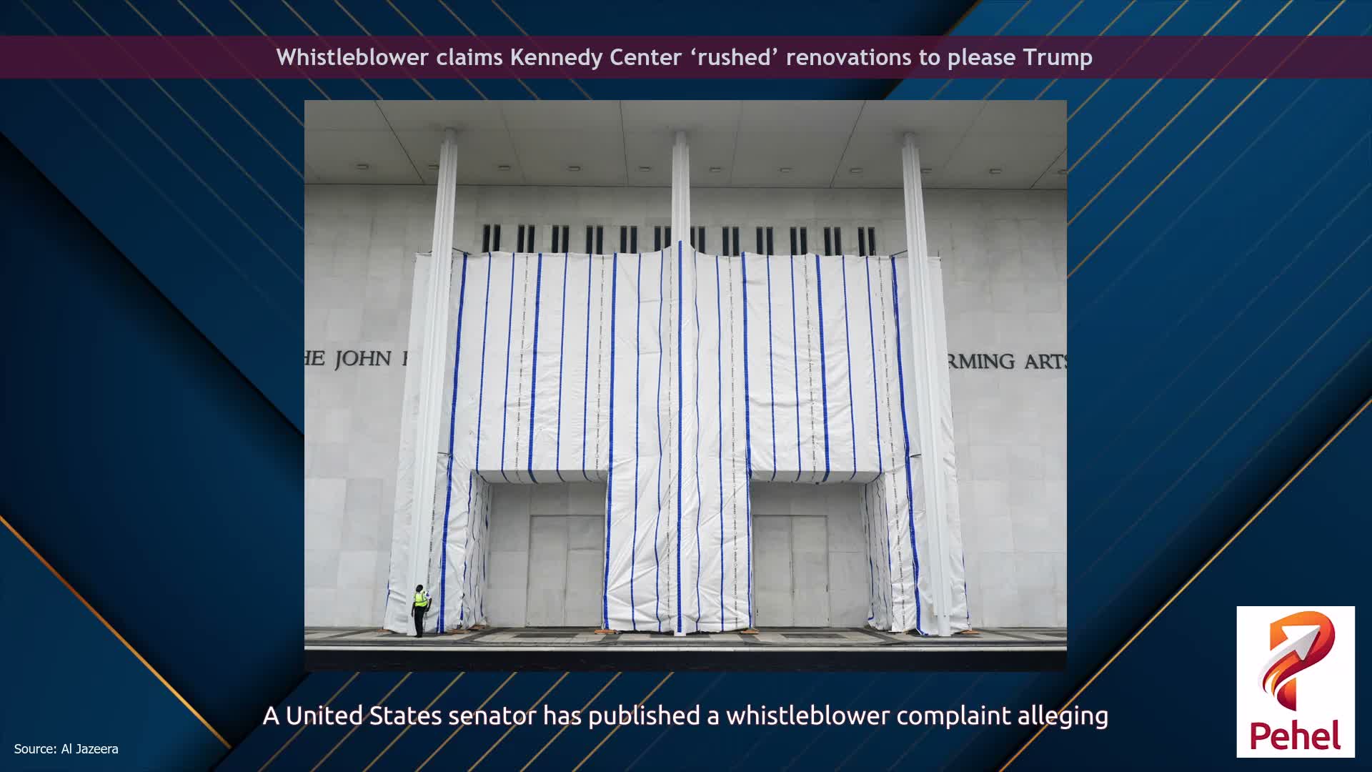 Whistleblower claims Kennedy Center ‘rushed’ renovations to please Trump