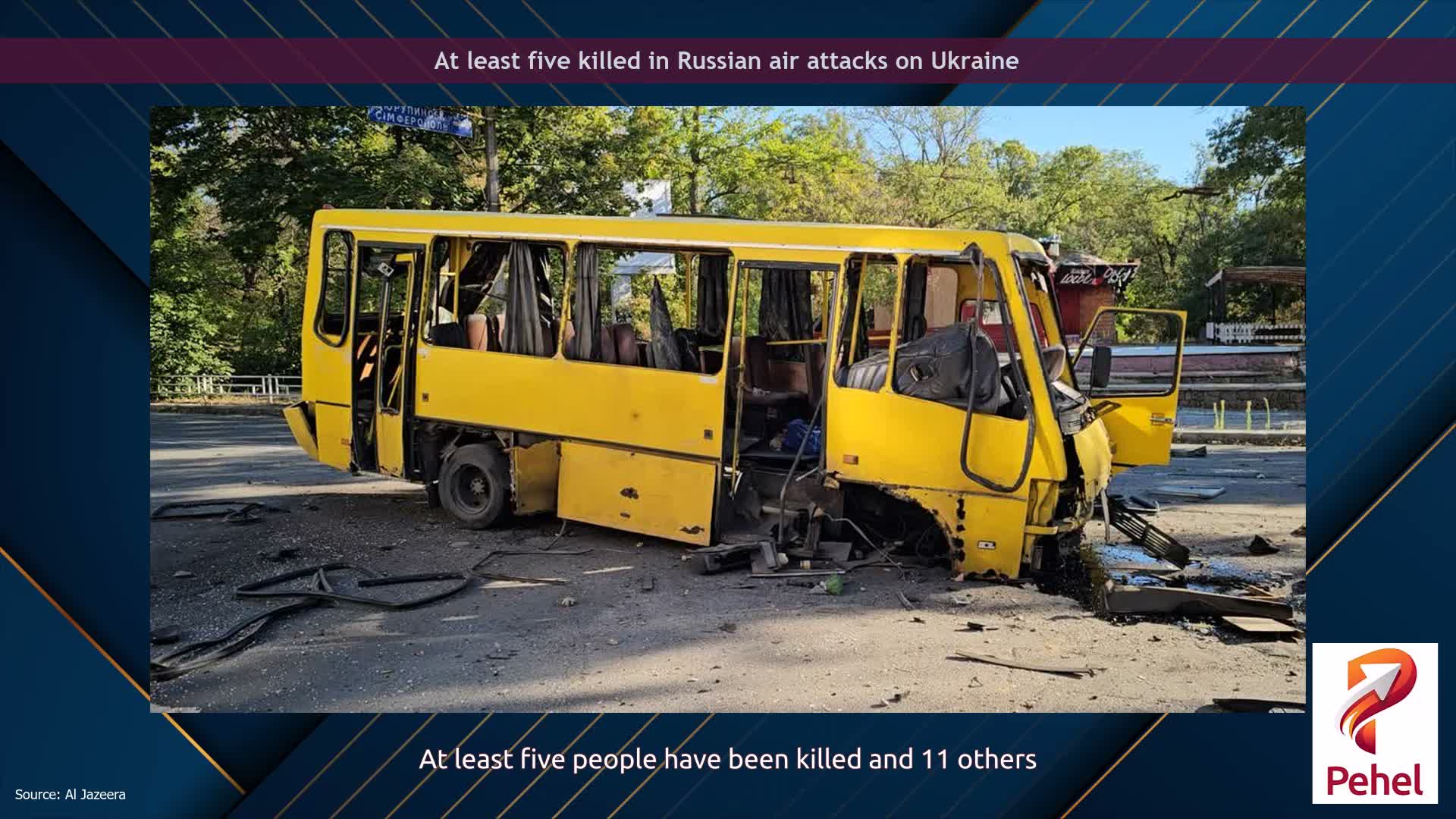 At least five killed in Russian air attacks on Ukraine