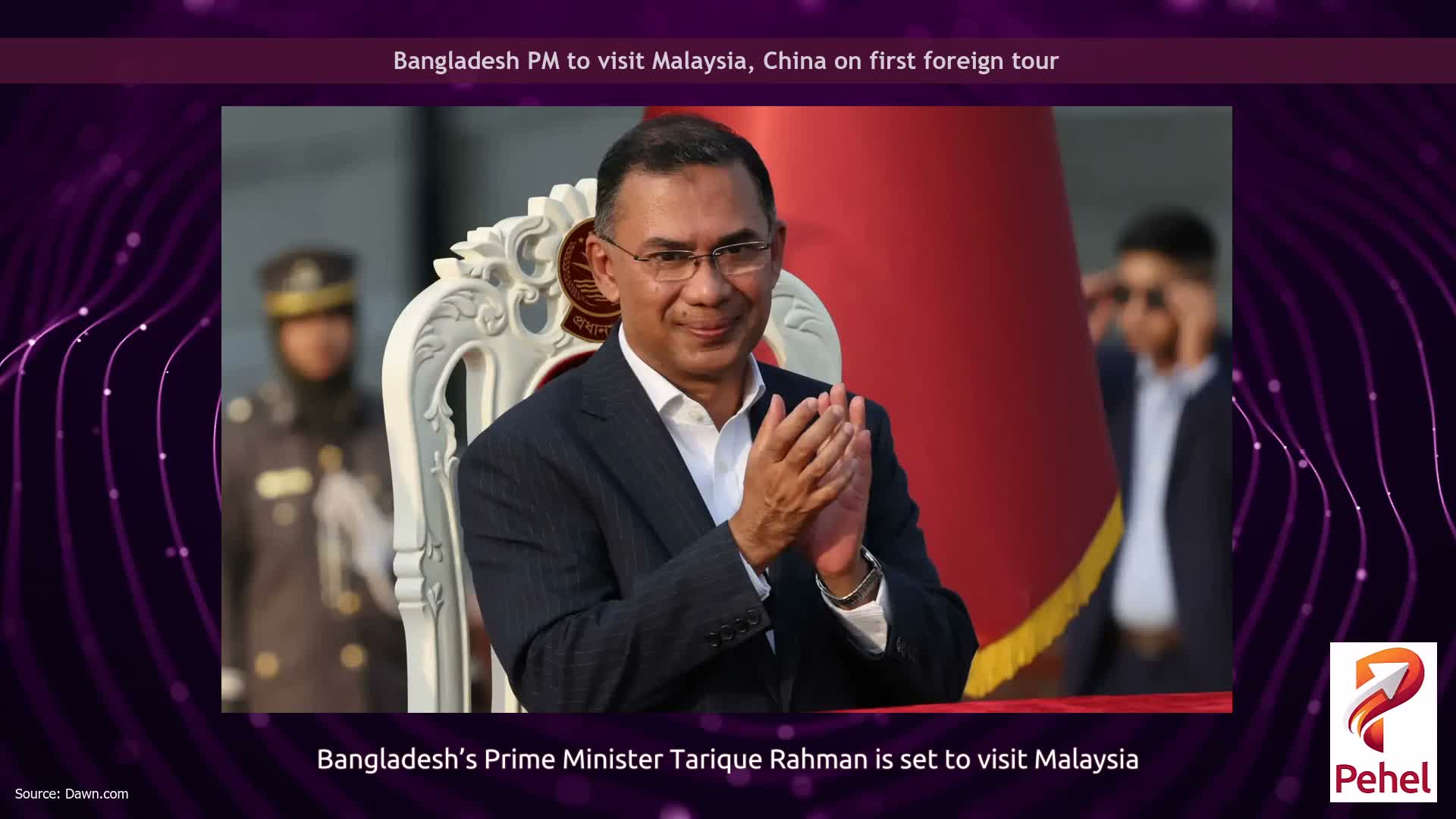 Bangladesh PM to visit Malaysia, China on first foreign tour