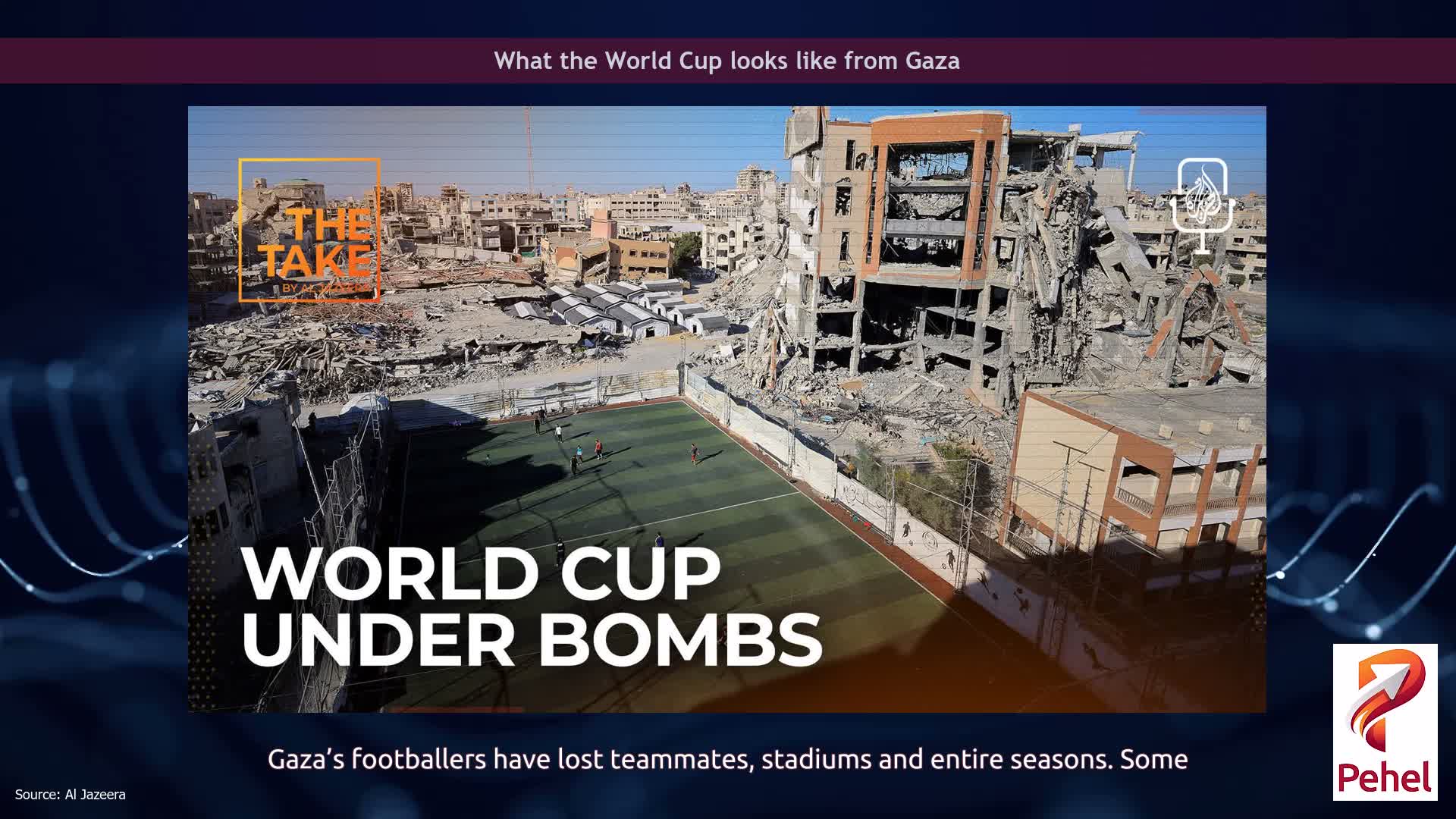 What the World Cup looks like from Gaza
