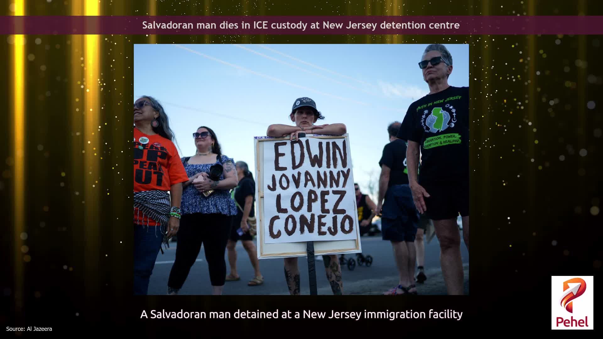 Salvadoran man dies in ICE custody at New Jersey detention centre