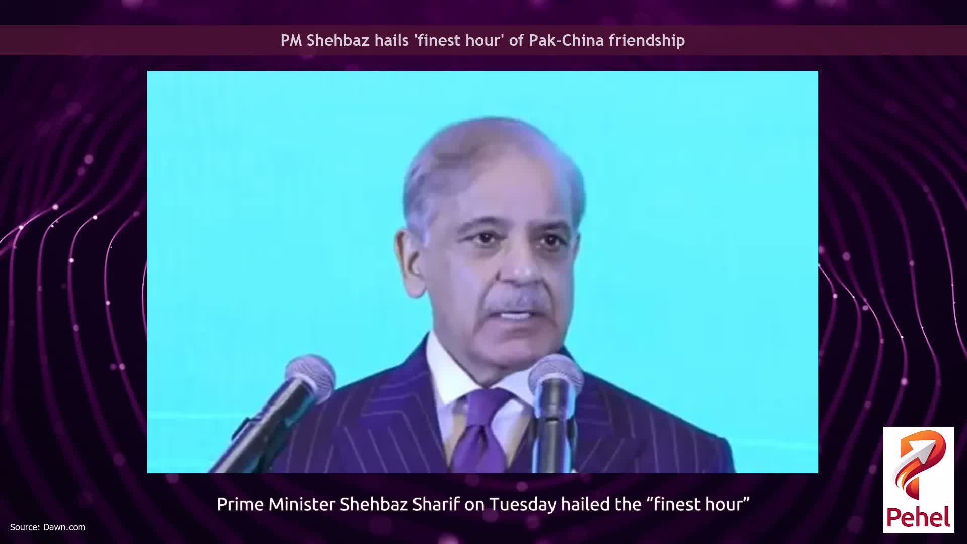 PM Shehbaz hails 'finest hour' of Pak-China friendship