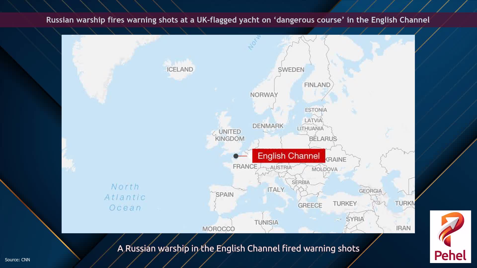 Russian warship fires warning shots at a UK-flagged yacht on ‘dangerous course’ in the English Channel