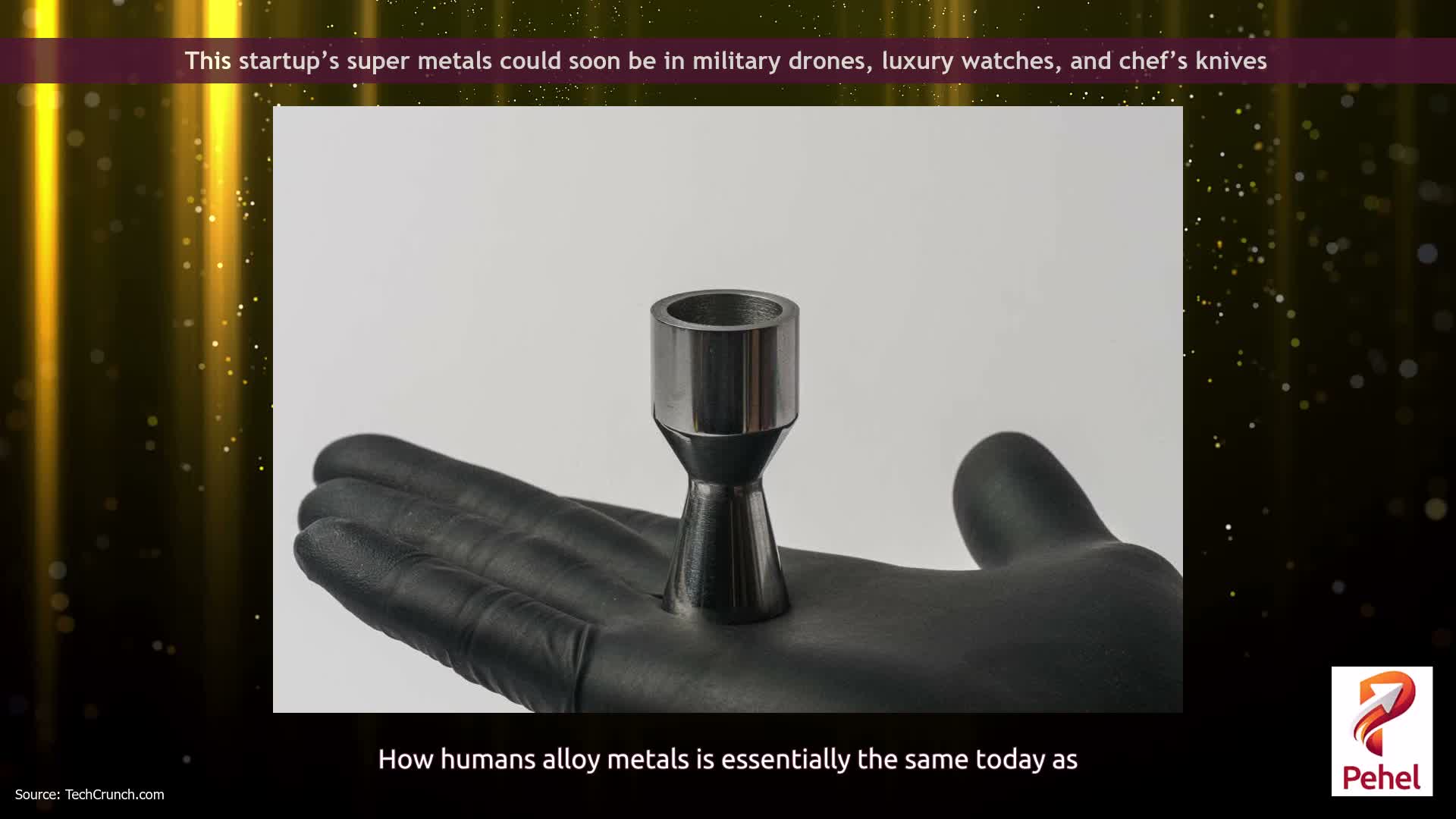 This startup’s super metals could soon be in military drones, luxury watches, and chef’s knives