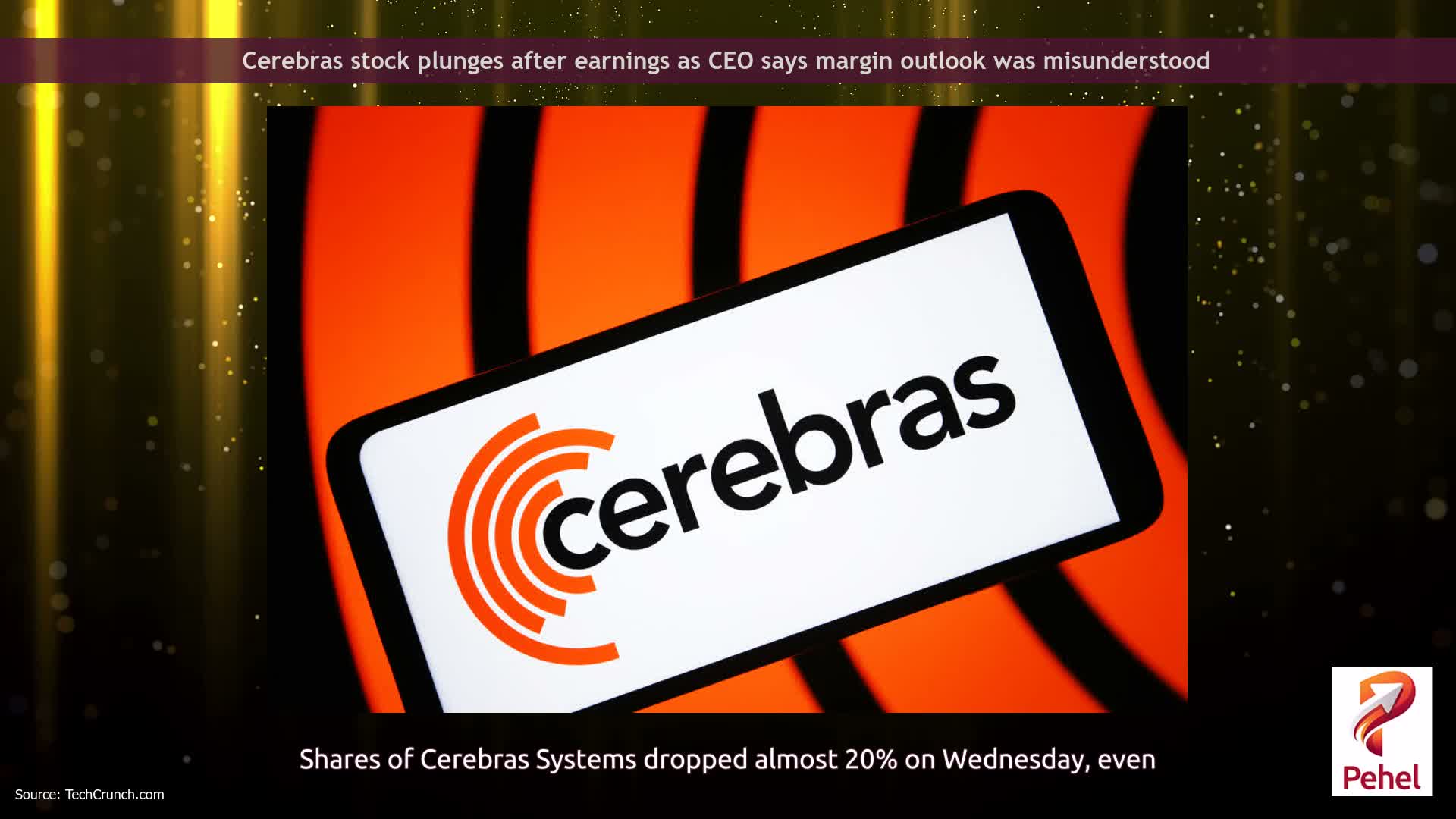 Cerebras stock plunges after earnings as CEO says margin outlook was misunderstood