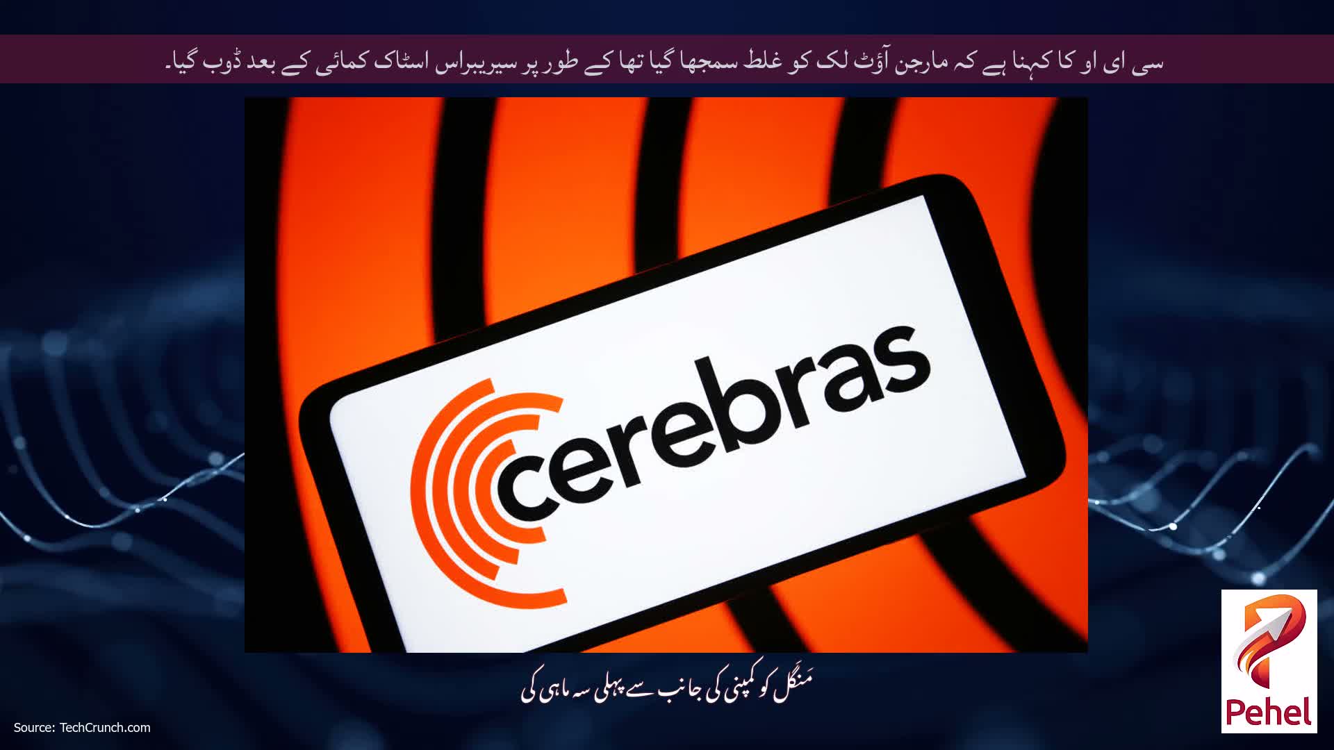 سی ای او کا کہنا ہے کہ مارجن آؤٹ لک کو غلط سمجھا گیا تھا کے طور پر سیریبراس اسٹاک کمائی کے بعد ڈوب گیا۔