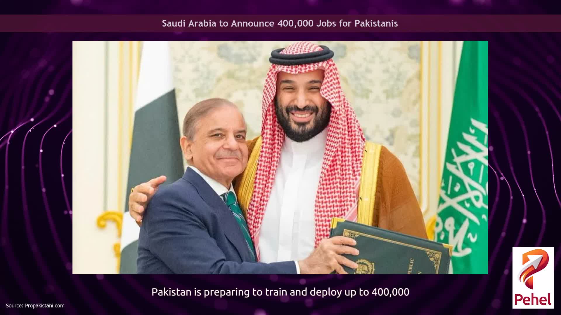 Saudi Arabia to Announce 400,000 Jobs for Pakistanis