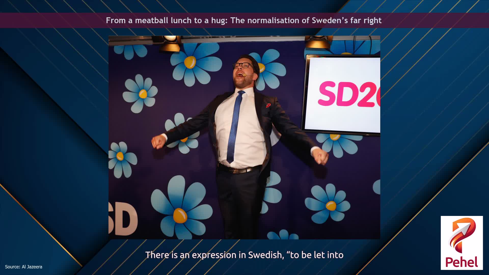 From a meatball lunch to a hug: The normalisation of Sweden’s far right