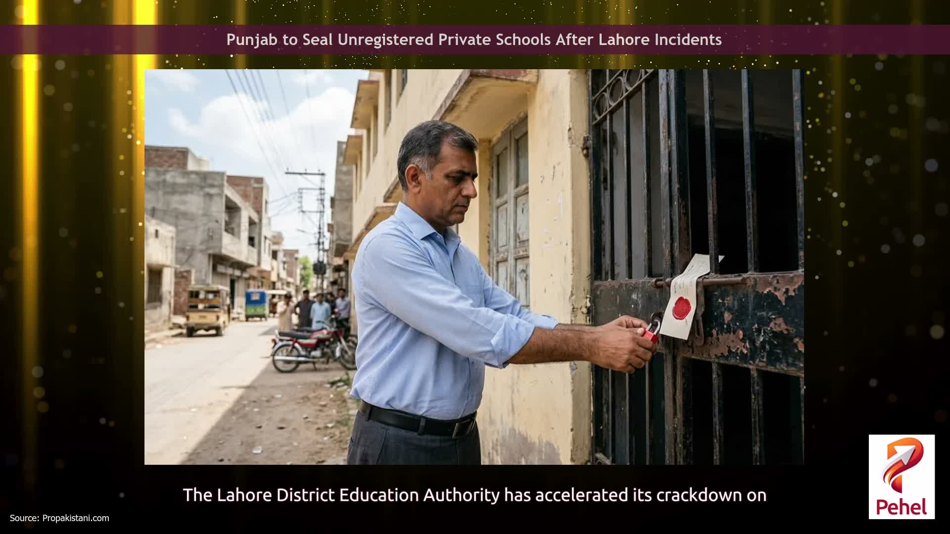 Punjab to Seal Unregistered Private Schools After Lahore Incidents