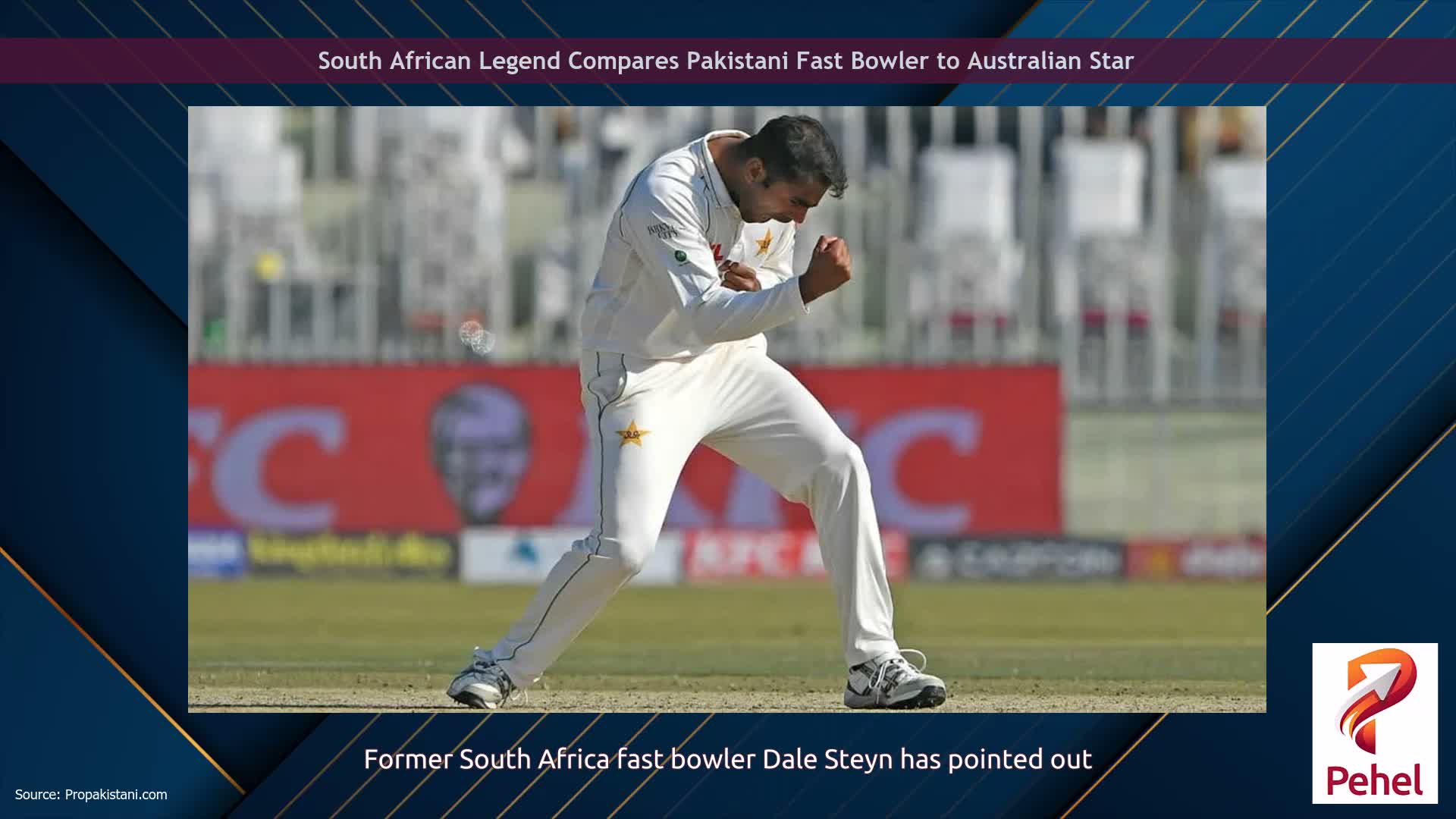 South African Legend Compares Pakistani Fast Bowler to Australian Star