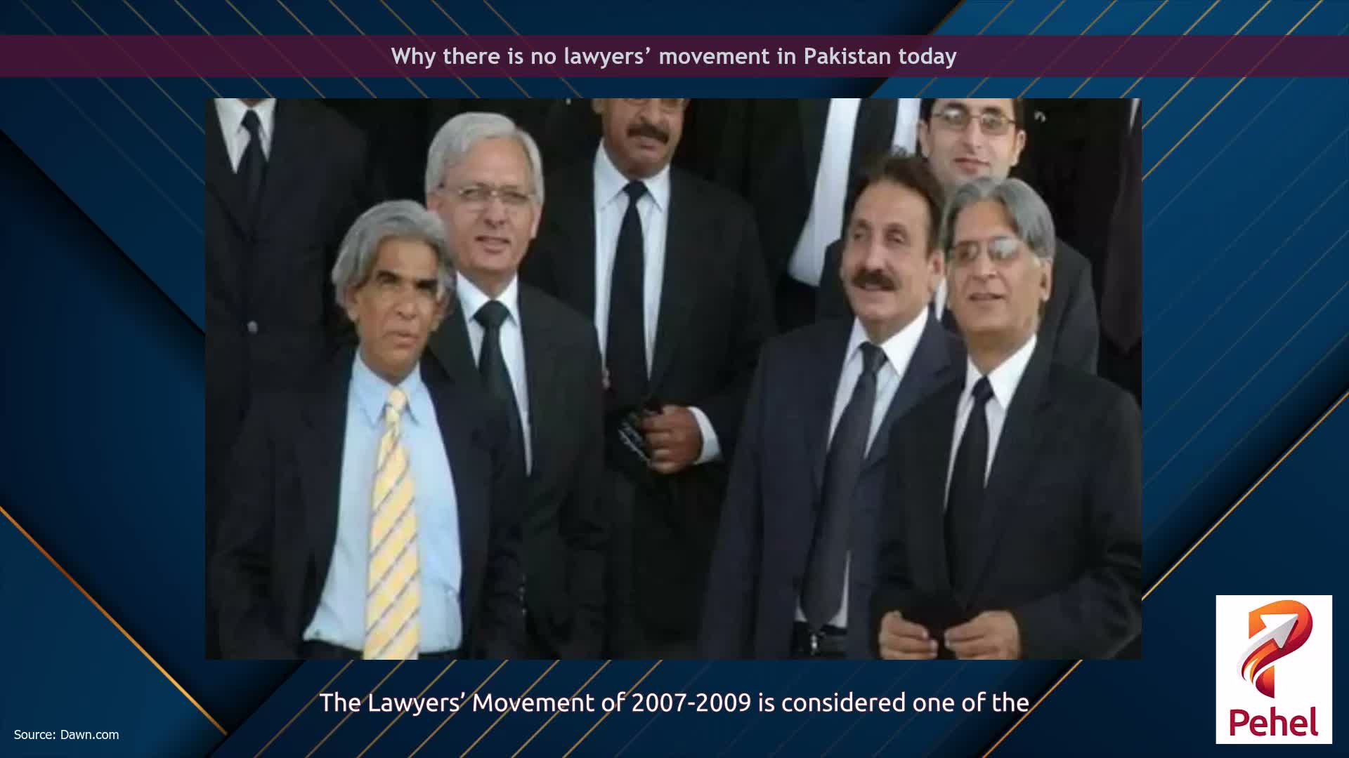 Why there is no lawyers’ movement in Pakistan today
