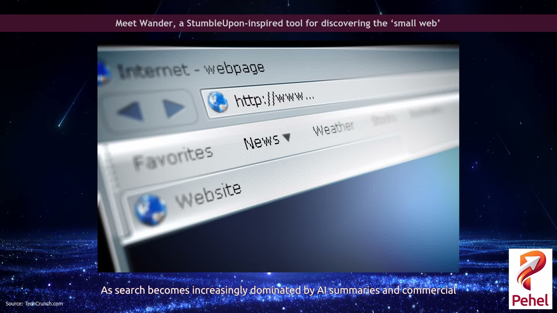 Meet Wander, a StumbleUpon-inspired tool for discovering the ‘small web’