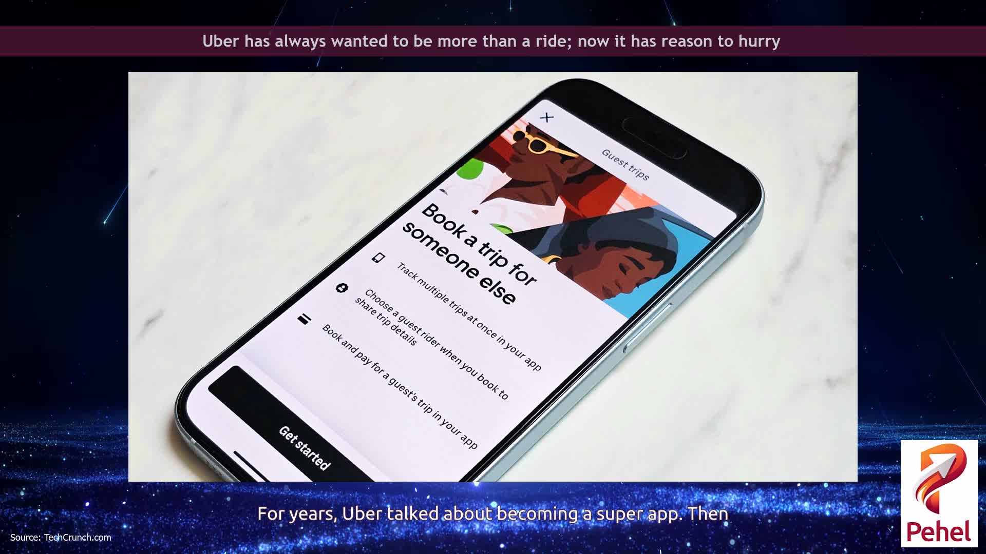 Uber has always wanted to be more than a ride; now it has reason to hurry