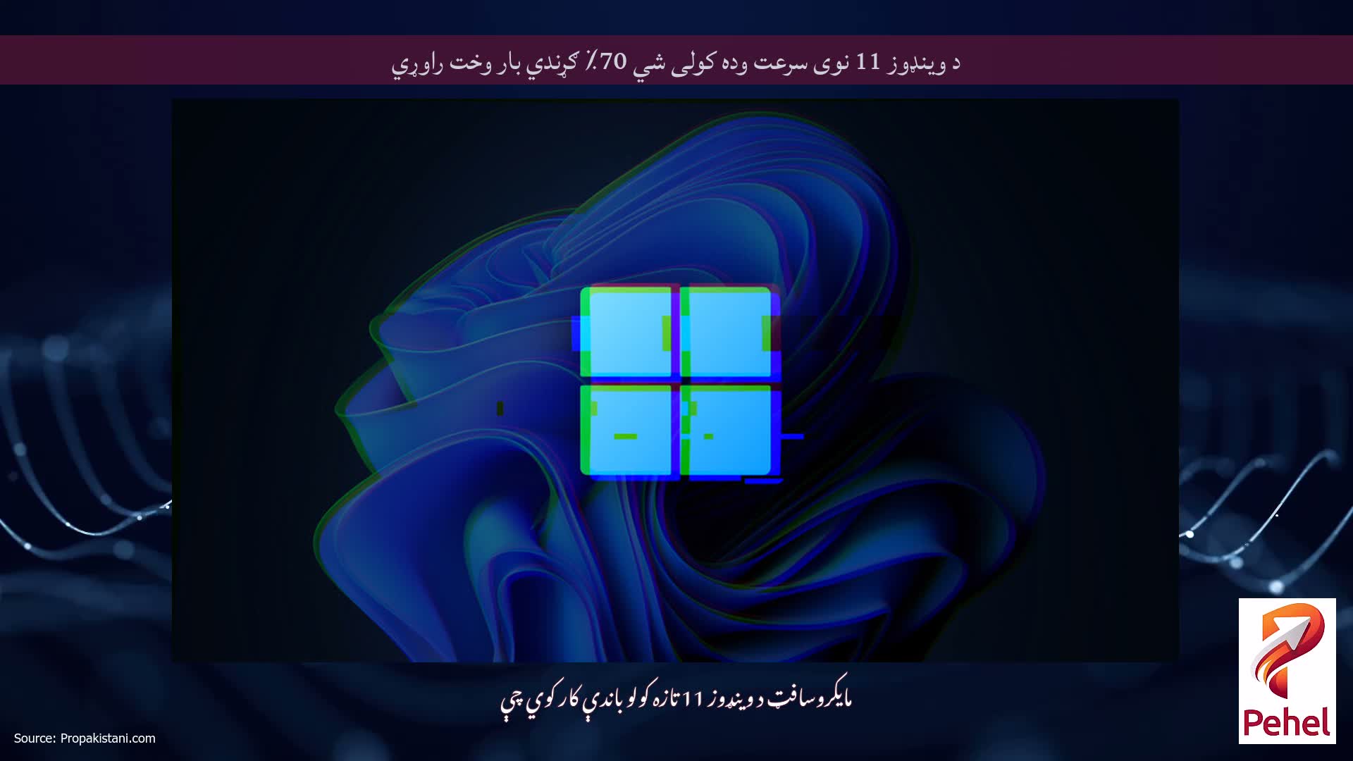 د وینډوز 11 نوی سرعت وده کولی شي 70٪ ګړندي بار وخت راوړي
