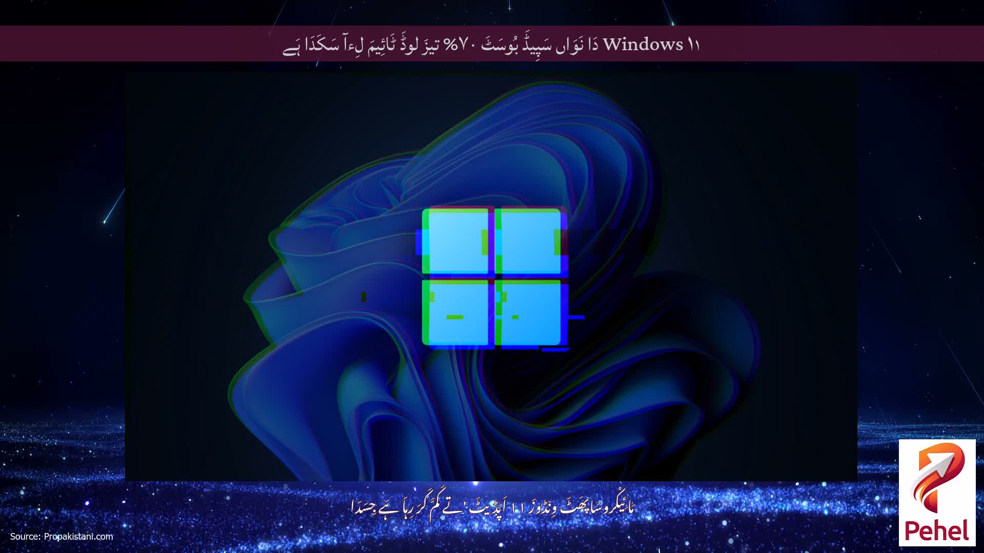 Windows ۱۱ دَا نَوَاں سَپِیڈَ بُوسَٹَ ۷۰% تیزَ لوڈَ ٹَائِیمَ لِءآ سَکَدَا ہَے