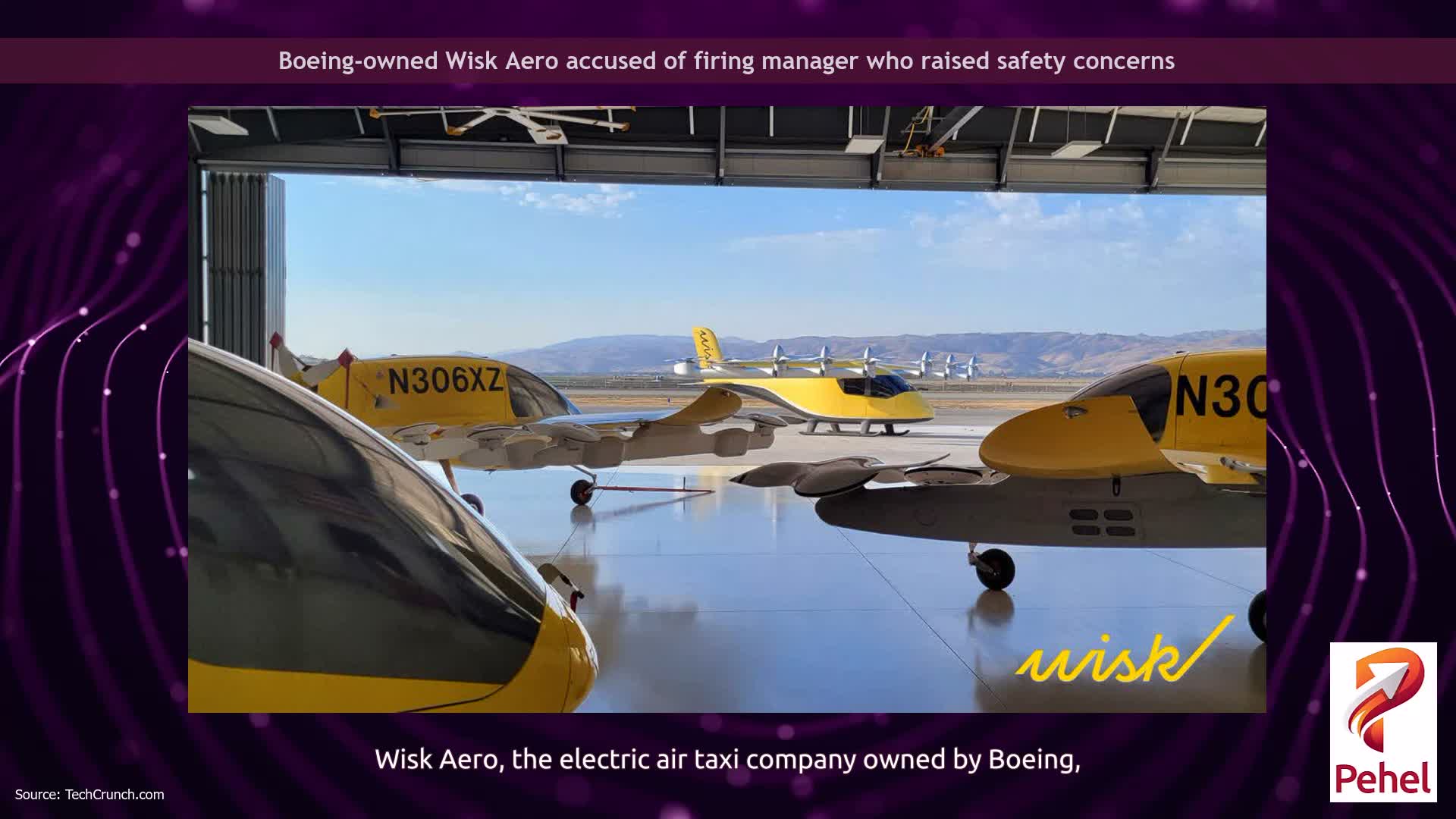 Boeing-owned Wisk Aero accused of firing manager who raised safety concerns