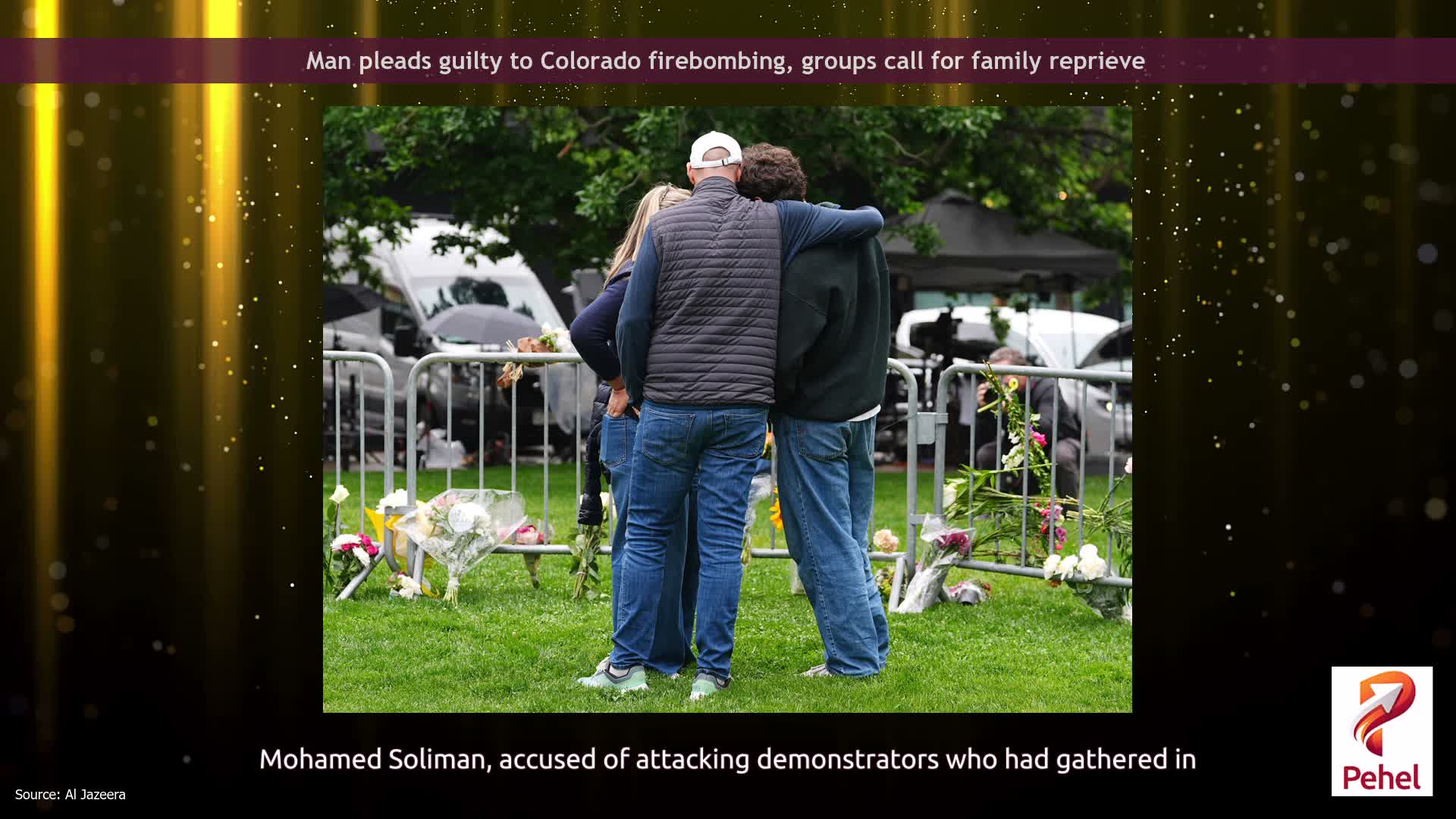 Man pleads guilty to Colorado firebombing, groups call for family reprieve
