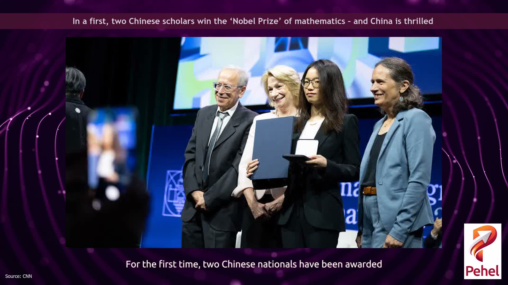 In a first, two Chinese scholars win the ‘Nobel Prize’ of mathematics – and China is thrilled