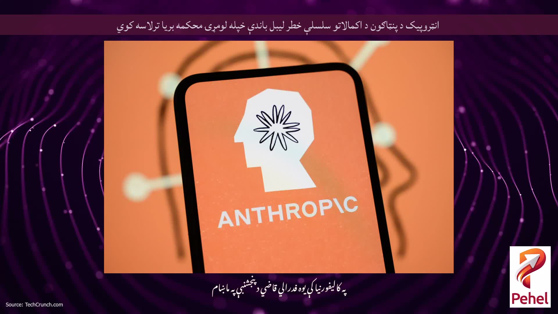 انټروپیک د پنټاګون د اکمالاتو سلسلې خطر لیبل باندې خپله لومړۍ محکمه بریا ترلاسه کوي