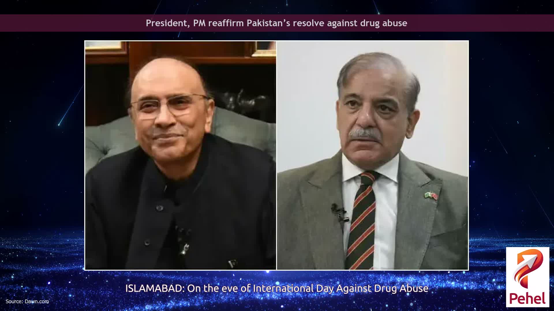 President, PM reaffirm Pakistan’s resolve against drug abuse