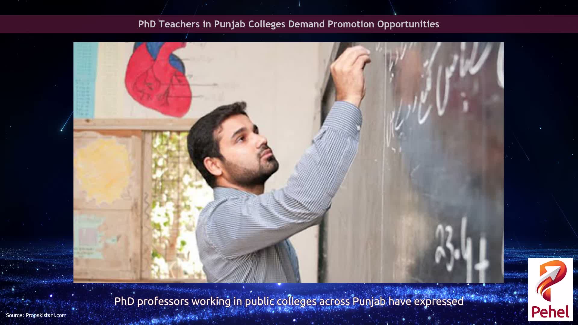 PhD Teachers in Punjab Colleges Demand Promotion Opportunities