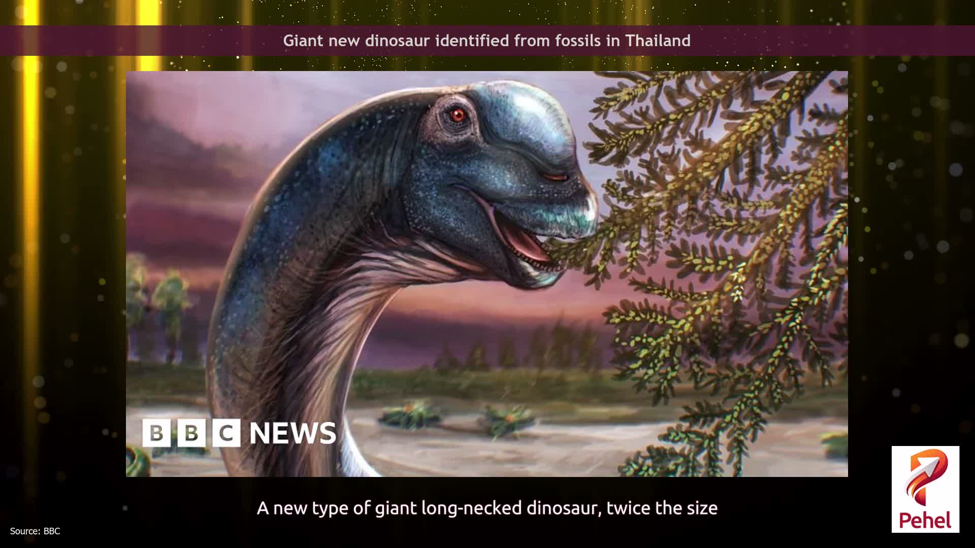 Giant new dinosaur identified from fossils in Thailand