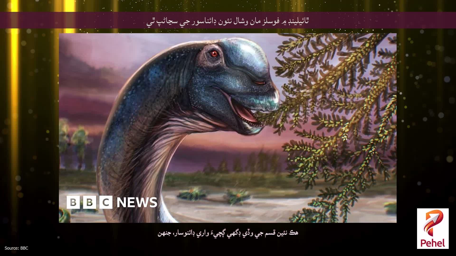 ٿائيلينڊ ۾ فوسلز مان وشال نئون ڊائناسور جي سڃاڻپ ٿي