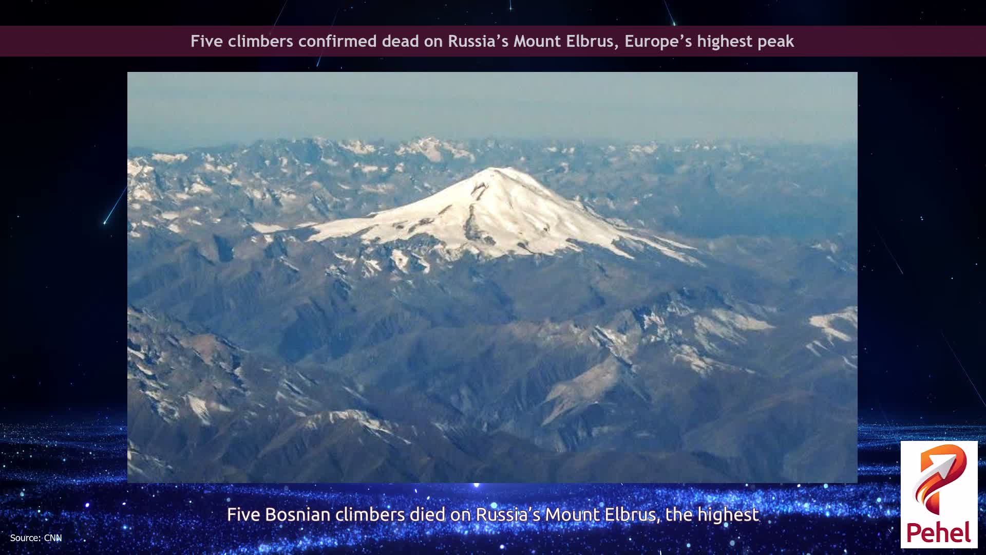 Five climbers confirmed dead on Russia’s Mount Elbrus, Europe’s highest peak