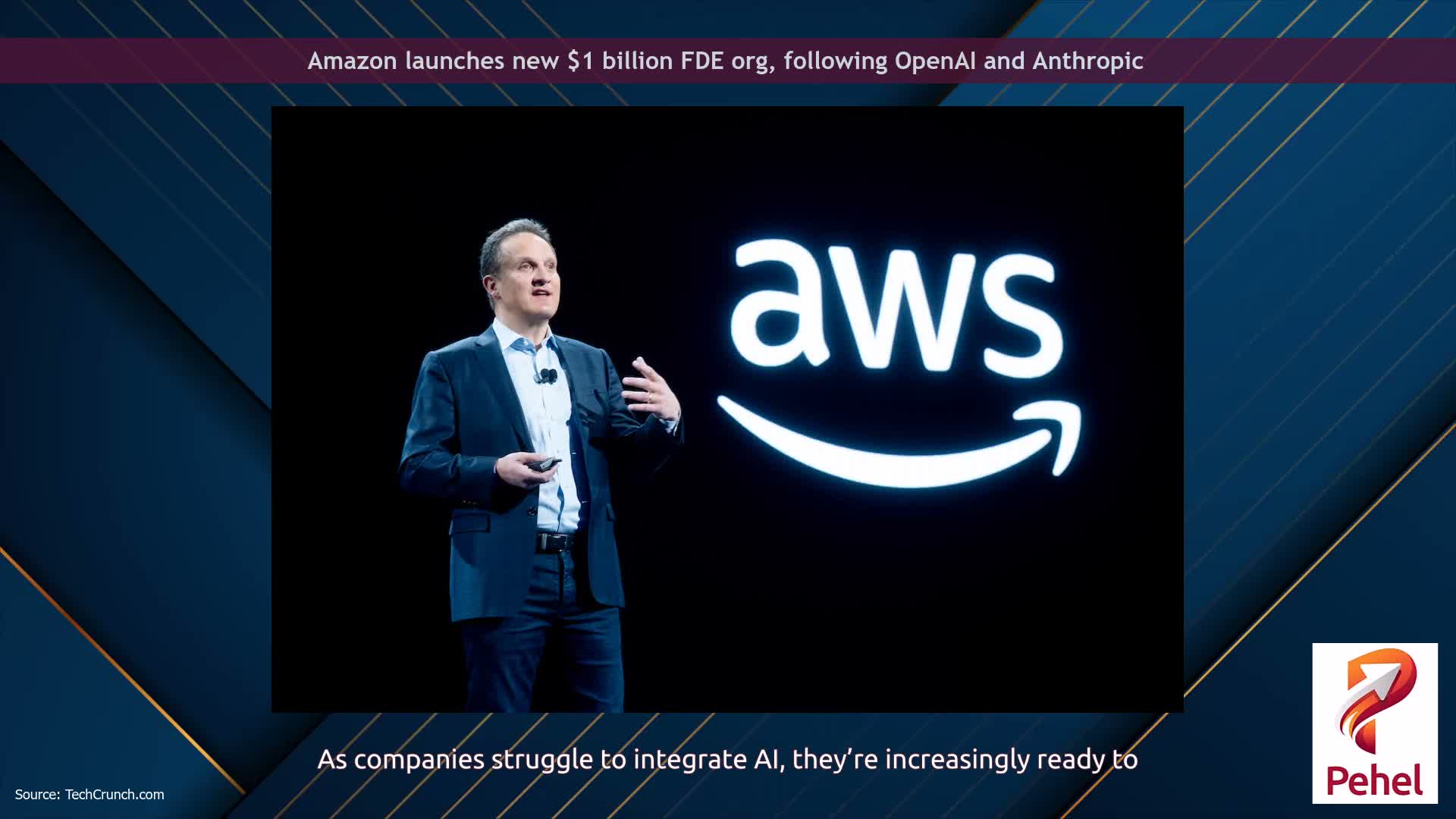 Amazon launches new $1 billion FDE org, following OpenAI and Anthropic