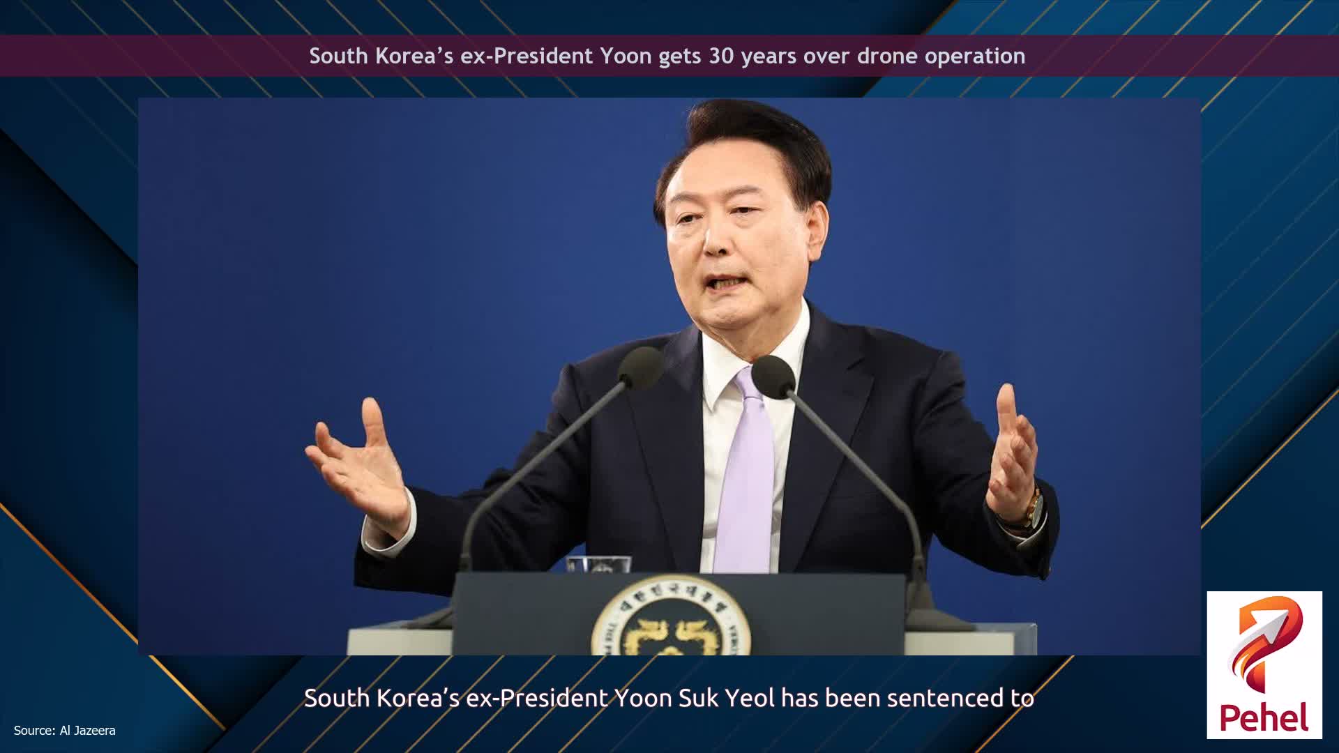 South Korea’s ex-President Yoon gets 30 years over drone operation