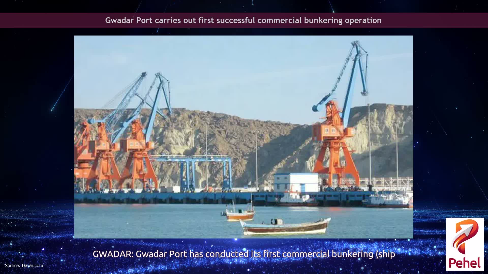 Gwadar Port carries out first successful commercial bunkering operation